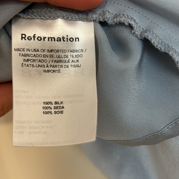 Reformation Ronda Silk Top - Picture 6 of 6
